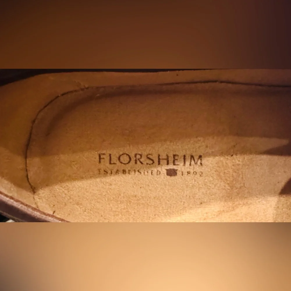 Florsheim 11393 Tassel Stitched‎ Pinch Moc Comfort Dress Loafers Mens size 9M
